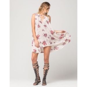 Free People Tree Swing Floral Tunic Dress